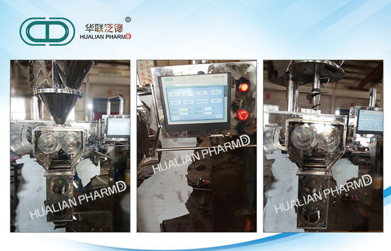 Medicine Dry Granulation Equipment From Powder 250*80mm Roller Gk Series