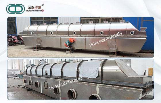 Rectilinear Vibrating Fluid Bed Dryer Stainless Steel Boiling FD - ZLG for all materials