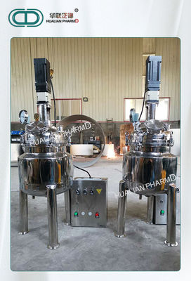 Stainless Steel High Pressure Reactor 10L - 50L 300 Mm*4 Mm Customized Mixing
