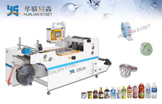 PET PVC Shrink Label Slitting And Rewinding Machine In Packing Beverage Food