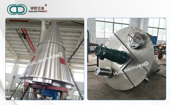 Double Screw Conical Mixer For Food Stainless Steel 304 SUS316L FD-DSH