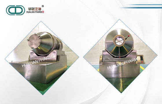 Two Dimensional Pharmaceutical Granulation Equipments Mixing Chemical Raw Materials / Food Material