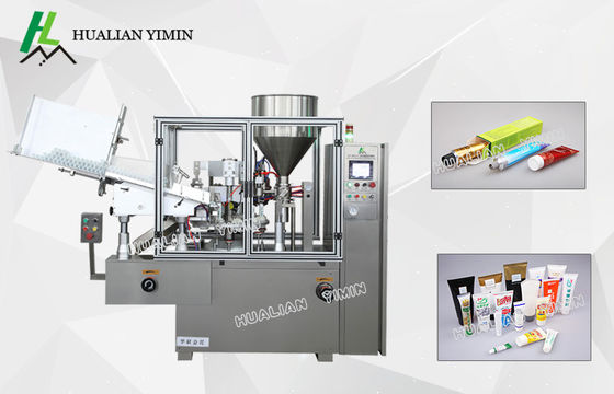Full Automatic Plastic Tube Filling And Sealing Machine Reasonable Structure
