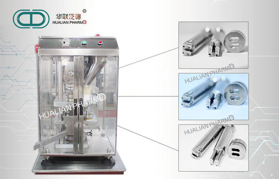 Small Rotary DP12 Single Punch Tablet Machine , Single Tablet Punching Machine
