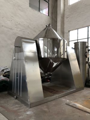 440v /220v  Rotary Double Cone Industrial Vacuum Dryer In Food Industry