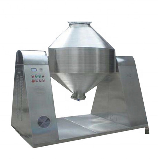 440v Rotary Double Cone Industrial Vacuum Dryer In Food Industry
