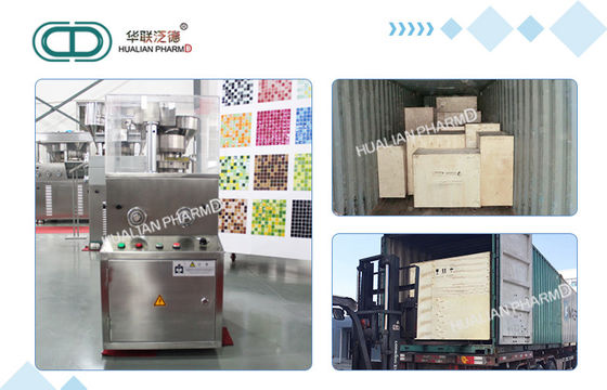 Food ,Chemical, Automatic Tablet Press Machine / Rotary Tablet Press 700×530×1210