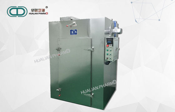 1800 Kg Pharmaceutical Granulation Equipments / Hot Air Circulation Drying Oven