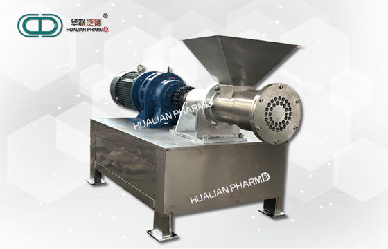 Chemical Industry Food Pharmaceutical Granulation Equipments Double Srew Extruding