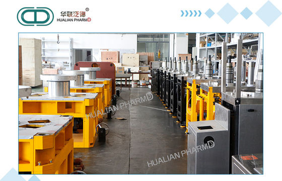 Full Automatic Tablet Press Machine 100 KN Electronic Industries Support