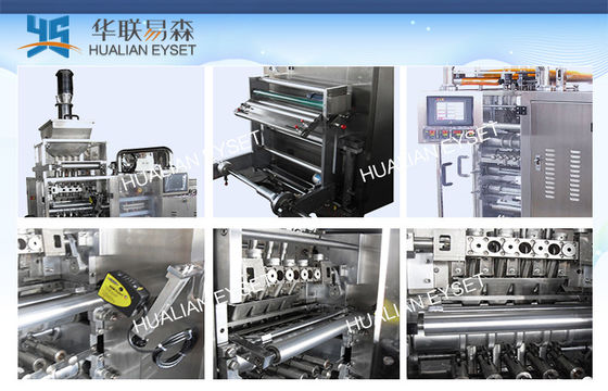 Multi line Particle Rapid  4 Side sachet filling Sealing Packaging Machine Ss304 Shell DXDO-K900F