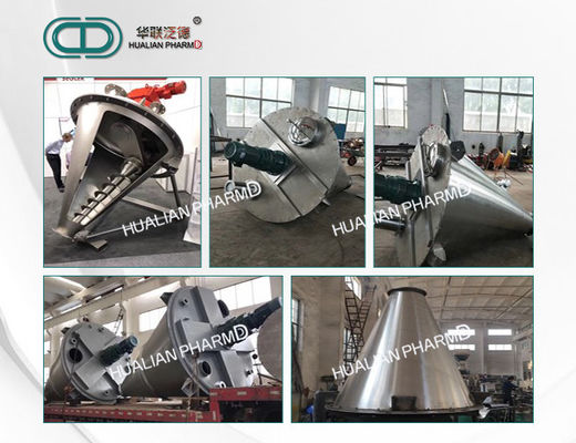 Double Screw Conical Mixer For Food Stainless Steel 304 SUS316L FD-DSH