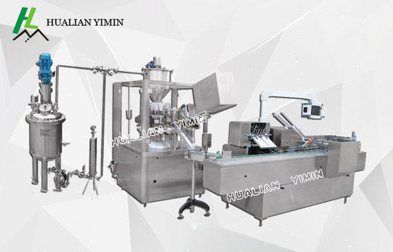 Gf -400 Automatic Tube Filling And Sealing Machine Metal Tube / Plastic Tube