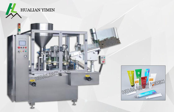 Automatic  tube Filling And Sealing Machine Pharmaceutical Granulation Equipments For Aluminum Tube