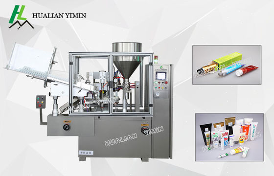 Automatic  tube Filling And Sealing Machine Pharmaceutical Granulation Equipments For Aluminum Tube