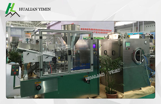 Automatic  tube Filling And Sealing Machine Pharmaceutical Granulation Equipments For Aluminum Tube