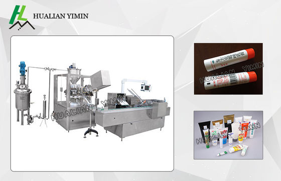 Gf -400 Automatic Tube Filling And Sealing Machine Metal Tube / Plastic Tube