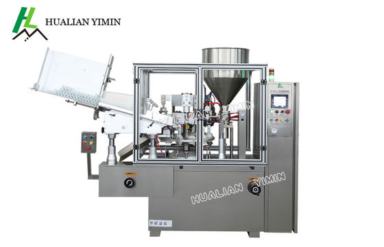 Gf -400 Automatic Tube Filling And Sealing Machine Metal Tube / Plastic Tube