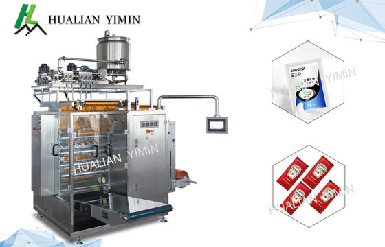 100ml Four Side Sealing Tomato Paste Packing Machine Fully Automatic (multi-lines)