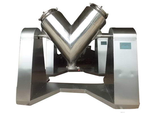 Pharmaceutical Dry Powder Mini V-type Cone Mixer 12r/Min Automatic