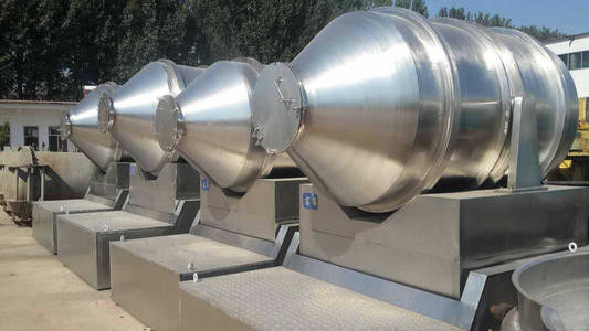 GMP Food Chemical Pharmaceutical Mixing Equipment Two Dimensional