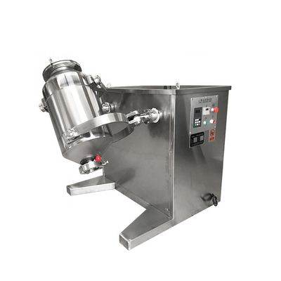 3D  99.9% Uniformity Powder Mixer  for Pharmaceutical Vacuum Feeding