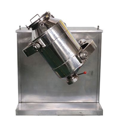 3D  99.9% Uniformity Powder Mixer  for Pharmaceutical Vacuum Feeding